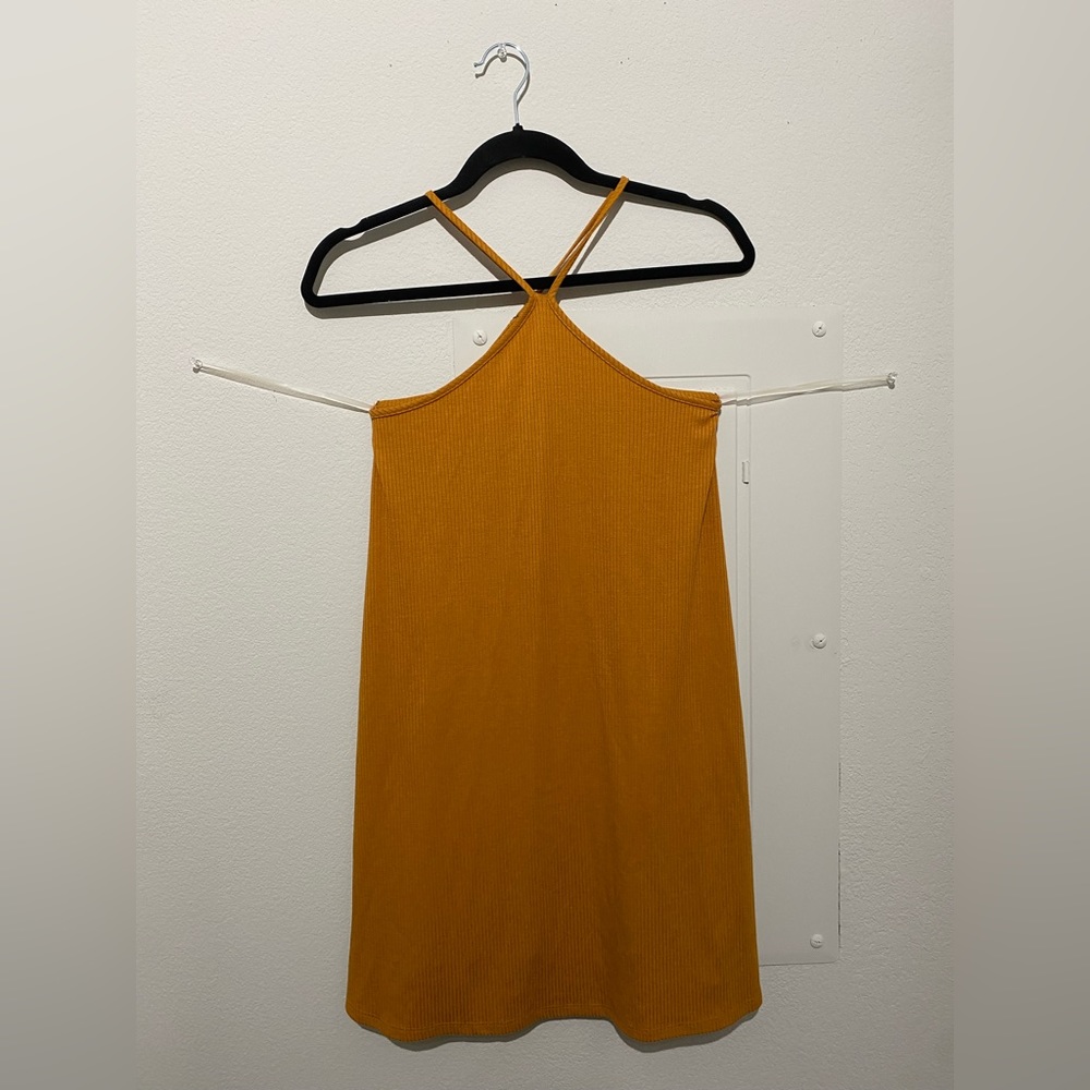 🌊Orange rust colored dress